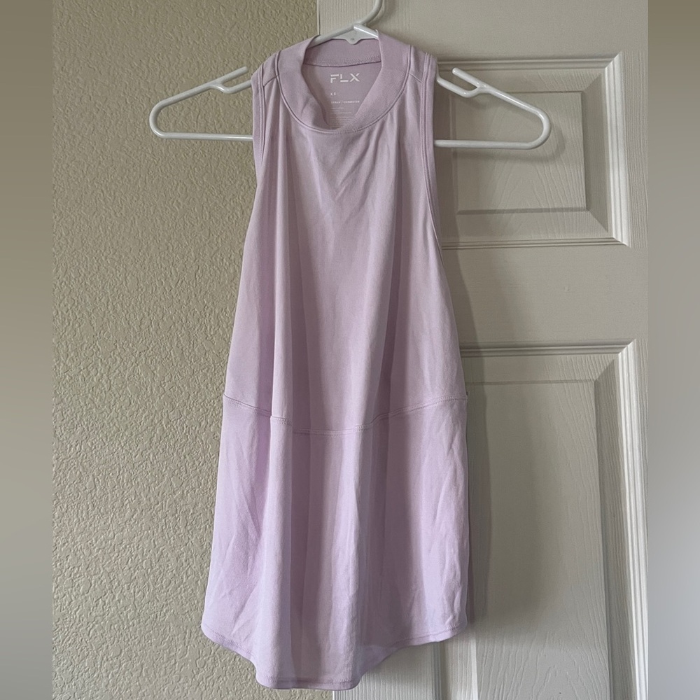 FLX mock neck loose fit top